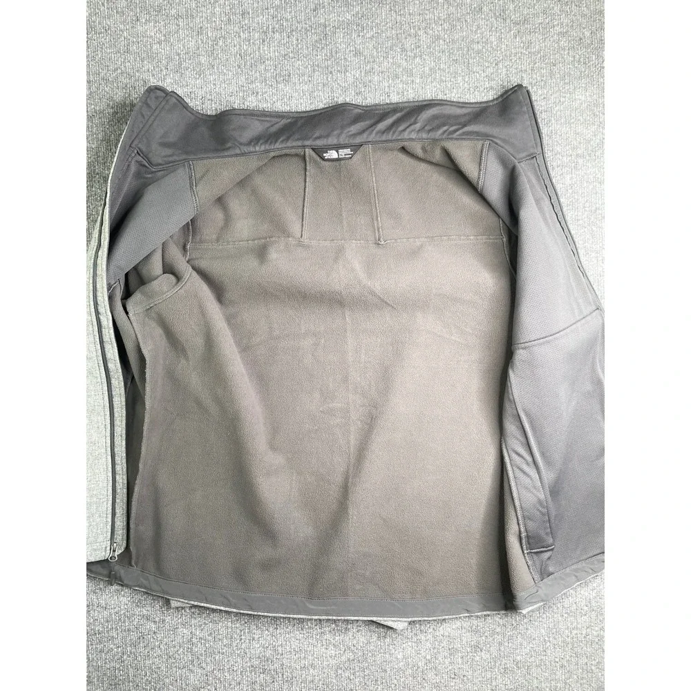 The North Face Softshell Jacket Mens XL‎ Grey WindWall Apex Bionic A2RE7MQH